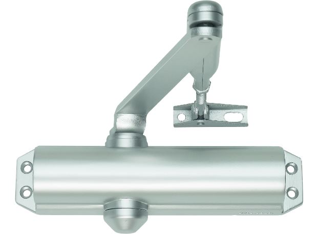 Dveřní zavírač ASSA ABLOY (FAB) DC 120 s lomeným aretačním ramínkem Dveřní zavírač ASSA ABLOY (FAB) DC 120 s lomeným aretačním ramínkem