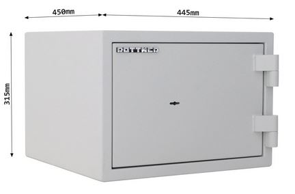 Fire Safe 30 nábytkový ohnivzdorný trezor šedý