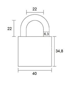 YALE Y110B/40/122/1