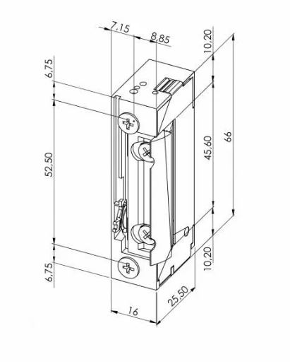 DORCAS 41-2NDFLEX 6-12V AC/DC S MECHANICKOU BLOKÁDOU