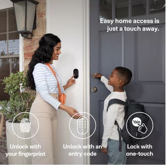 Yale Linus Smart klávesnice se čtečkou otisku prstu