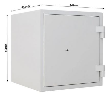 Fire Safe 40 nábytkový ohnivzdorný trezor šedý