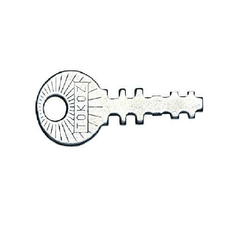 Klíč k visacímu zámku Tokoz 112/50 Klíč k visacímu zámku Tokoz 112/50