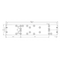 Montážní plech pod dveřní zavírač ASSA ABLOY (FAB) DC 340
